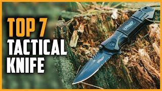 Best Tactical Knife 2024 | Top 7 Best Tactical Survival Knives On Amazon