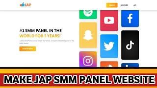 Make JAP SMM Panel Website || Make SMM Panel Website || Best SMM Panel Script in 2021