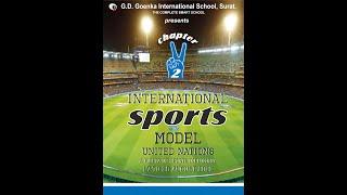 International Sports MUN 2021 (Chapter-2) GD Goenka International School, Surat.