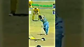 Sachin Destroying Glenn McGrath  #shorts #viral