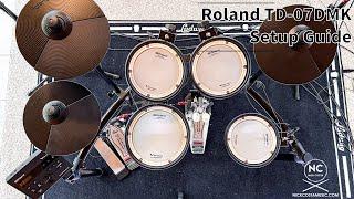 Roland TD-07DMK Setup Guide