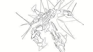 Cosmikaizer: Big Bang Blade Rough animation