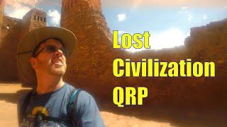 QRP from a lost civilization!  Portable Ham Radio from the Quarai Mission Ruins in NM