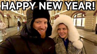 New Year’s Eve In Moscow - Walking the Streets