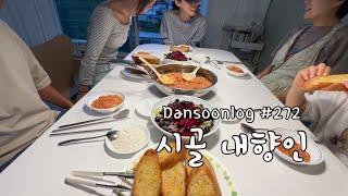 SUB 단순로그272 나가면 즐거운데 집에 있으면 너무 편한 시골 내향인 vlog