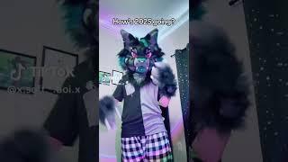 Banging head into wall.. TwT #furry #furries #fursuit #tiktok #shorts