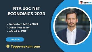 NTA UGC NET ECONOMICS Important MCQs, Update Syllabus 2023, Printed Material, Online Test Series