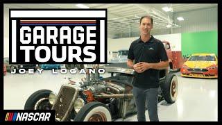 Joey Logano shows off his Ford collection: NASCAR Garage Tour
