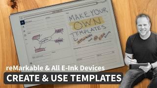 Using Tiles and Templates with reMarkable and E ink devices