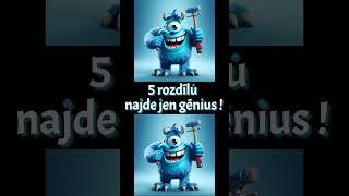 5 rozdílů najde jen génius! #shorts #umelainteligence #kviz #zabava