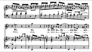 Wo wird in diesem Jammertale (BWV 114 - J.S. Bach) Score Animation