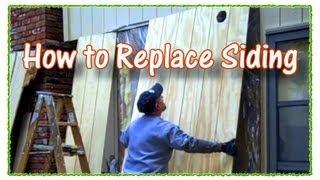 How to Replace Plywood Siding