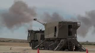 Elbit Systems and Rheinmetall  Live-Fire Demo of Automated 155mm Self-Propelled Howitzer