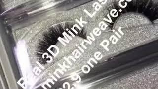 Real 3D Mink Lash  $2.9 Mink Hair Weave Company