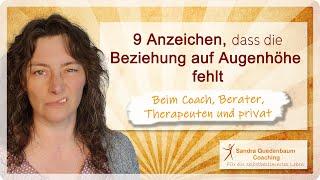  9 Anzeichen, dass die Beziehung auf Augenhöhe fehlt