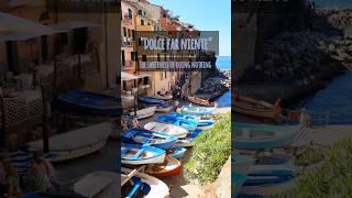  Cinque Terre, Italy - A collection of 5 cliffside villages. @BeermanTalkies #shorts #traveltips