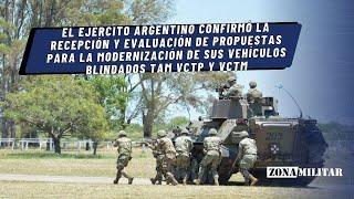 El Ejército Argentino confirmó la evaluación de propuestas para la modernización de sus VCTP y VCTM