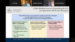 Expanding Capstone: NA-1005 Agency Webinar