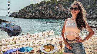 Vacation in Ibiza, Spain. My expenses & top beaches.