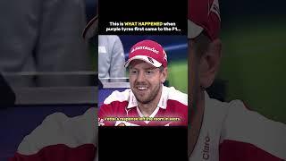 This is Sebastian Vettel's comment on ultrasoft tyres in Formula 1