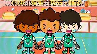 COOPER GETS ON THE BASKETBALL TEAM️||*WITH VOICE*|| Toca boca roleplay