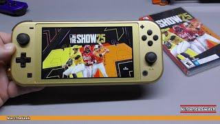 MLB The Show 25 Gameplay on Nintendo Switch Lite
