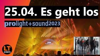 Eröffnung der Messe | Prolight + Sound 2023 mit Robin + Lauritz | #2