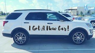 I GOT A NEW CAR!