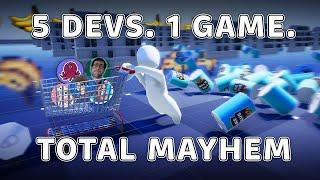 5 Game Developers, 1 Game, Total Mayhem | Pass The Project Collab Challenge