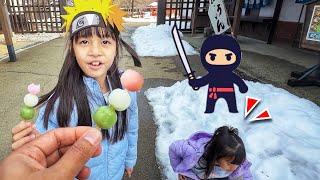 บริ้งค์ไบรท์ | รีวิวขนมสาหร่าย ดังโงะ หมู่บ้านนินจา ประเทศญี่ปุ่น