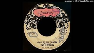 Don Fortune - Jack of All Trades - Desiree Records (TN)