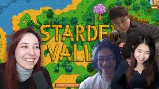 Completing the spring season in Stardew Valley ft. @jaaychung , @GratisStatus & @Tsikyo  | DISH VODS