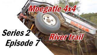 S2E7 - River trail - Suzuki Jimny, Hummer H3, Nissan Patrol and 80 Series off-road at Moegatle 4x4