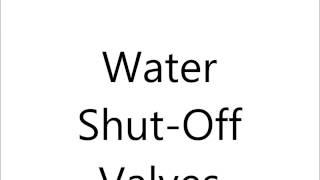 Mills Property Maintenance Department Water Shut Off Valves