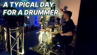 An Average Day of A Working Drummer | That Swedish Drummer