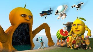 NEW GIANT SEA EATER ODINDINDINDUN VS ALL NEW ITALIAN AI BRAINROT MEMES! (Garry's Mod)