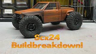Basic SCX24 build breakdown. Yes, another Toyota