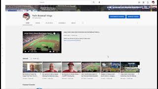 I Just Hit 200 Subscribers | Thank you for subscribing to Teds Baseball Vlogs | Plans for Offseason