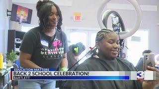 Bartlett salon serves youth free of charge in Back 2 School Salon Day Celebration