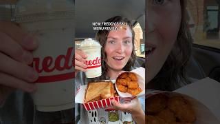 Trying Freddy's ENTIRE NEW Fall Menu  | Fast Food Review #fastfood #pumpkinspice #newfood