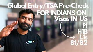 TSA Pre-Check/Global Entry for Indian Internationals in 