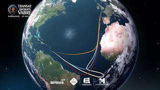 Les parcours de la Transat Jacques Vabre Normandie Le Havre 2023