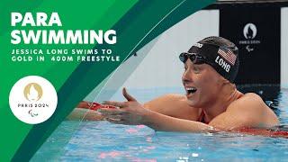 Jessica Long Swims To Gold In The Women's 400m Freestyle ‍️ 