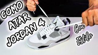 ️COMO ATAR JORDAN 4 / 2024 / (La GUIA DEFITINITIVA) How to LACE JORDAN 4