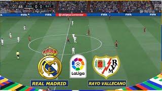 Real Madrid vs Rayo Vallecano | La Liga 2024/25 | Full Match All Goals | Pes21 Gameplay