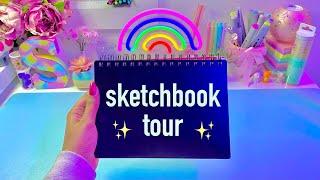 sketchbook tour 2023 ︎ inspiration & positivity 