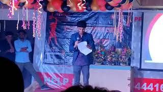 Dhiru's shayari #Tiu #techno_fest #lakshya