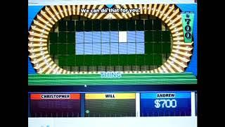 Wheel of Fortune BigJon's Season 2 Episode 33 Chris Rahaman Vs. PhenominalRican and powerrangers2018