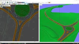 Site3D: Creating a Highways Link Road