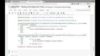 [5] Working with Dates and Times - The pd to datetime Method